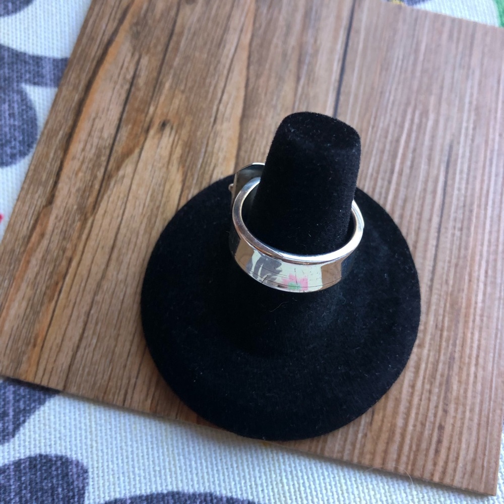 Sterling Silver Buckle Ring - Picture 4 of 16